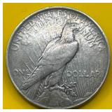 1923 Silver Peace Dollar