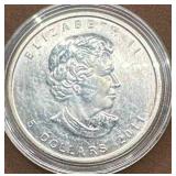 1oz .999 Silver Canadian Wildlife Round