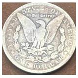 1890 Morgan Silver Dollar