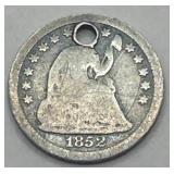 1852 Half Dime