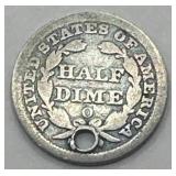 1852 Half Dime