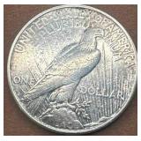1923 Silver Peace Dollar