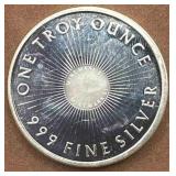 1oz .999 Silver Round
