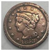 1853 Large Cent