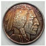 1/2oz .999 Silver Bison / Sioux Round (beautiful toning)