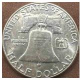 1963 Franklin Half Dollar