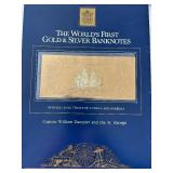 Gold and Silver Banknote