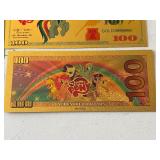 24K Gold My Little Pony $100 Dollar Banknotes
