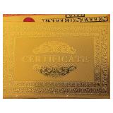 24K Gold My Little Pony $100 Dollar Banknotes