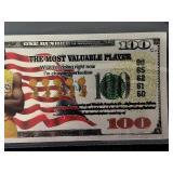 .999 Fine Silver Kobe Bryant $100 Dollar Note