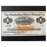 Manhattan Silver Mining Company Note