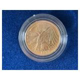 1987 $5 Dollar Gold and $1 Dollar Silver Constitution Set