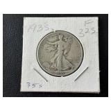 1935-S Walking Liberty Half Dollar