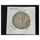 1943 Walking Liberty Half Dollar