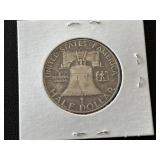 1958-D Franklin Half Dollar