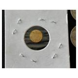 Half Dollar, Buffalo Nickels, Indian Head Cent, Miniature St. Gaudens Coin