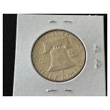 1962 Franklin Half Dollar