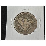 1914-S Barber Half Dollar 992,000 Minted