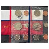 1987 P & D Mint Set