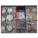 1996 P & D Mint Set with 1996-W Roosevelt Dime