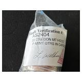 Oregon Mount Hood Quarters in Capsule