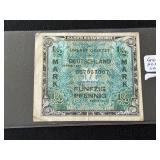 German Military Payment Certificate