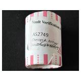 Chester Arthur Dollar Roll Uncirculated Encapsulated