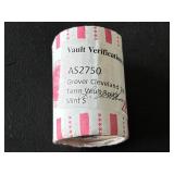 Grover Cleveland Dollar Roll Uncirculated Encapsulated