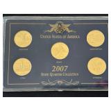 Gold Plated State Quarters