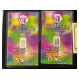 Gold and Silver Bars