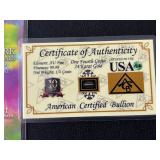 Gold and Silver Bars