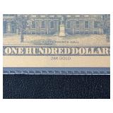 24K Gold $100 Dollar Kobe Bryant Note