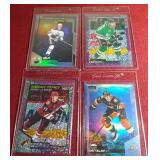 (4) Numbered Hockey Cards