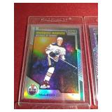 (4) Numbered Hockey Cards