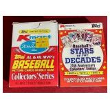 (2) 1980s K-Mart Topps Baseball Card Sets