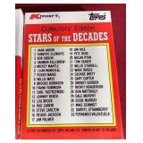 (2) 1980s K-Mart Topps Baseball Card Sets