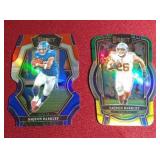 (2) Saquon Barkley Select Die-Cut Prizms