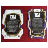 (2) Saquon Barkley Select Die-Cut Prizms