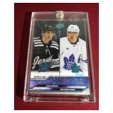 2023-24 Upper Deck Deluxe Luke Hughes / Matthew Knies Young Guns Checklist - #d/250