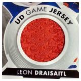 2017-18 Upper Deck Leon Draisaitl Game-Used Jersey Card