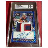 2022 Panini One Dameon Pierce RPA #d/75 - SGC 10