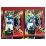 (10) Select Football Die-Cut Prizm Cards - Several Rookies
