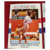 (34) 1991 US Olympic HOF Cards - Jenner, Spitz, Mary Lou Retton