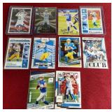 (10) Justin Herbert Cards - (4) Rookies!