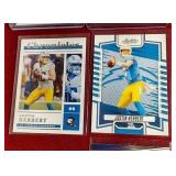 (10) Justin Herbert Cards - (4) Rookies!