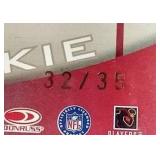 (5) Numbered Football Cards