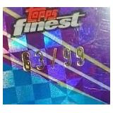 (5) Numbered Football Cards