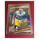 (5) Numbered Football Cards