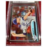 2012 Topps Matt Moore Black Rookie Card #d/61 - CGC 9