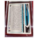 2012 Topps Matt Moore Black Rookie Card #d/61 - CGC 9